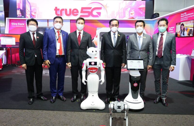 กลุ่มทรู ต้อนรับ นายกรัฐมนตรี ชมนวัตกรรมโซลูชัน 5G ในงาน Thailand 5G Summit : The 5G Leader in the Region