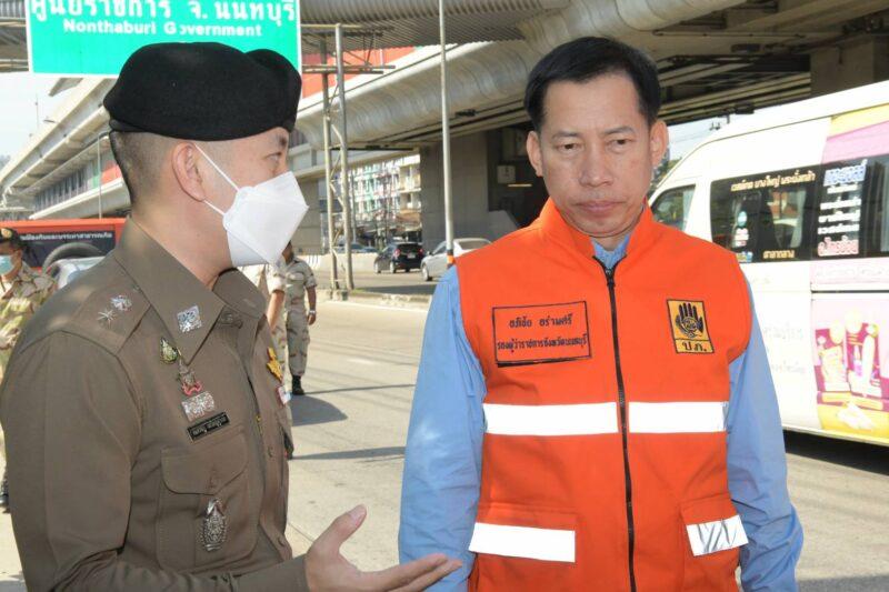 รองผู้ว่าฯนนท์ติดเข้มลดอุบัติเหตุช่วงเทศกาลปีใหม่ “ขับขี่ปลอดภัย เมืองไทยไร้อุบัติเหตุ”