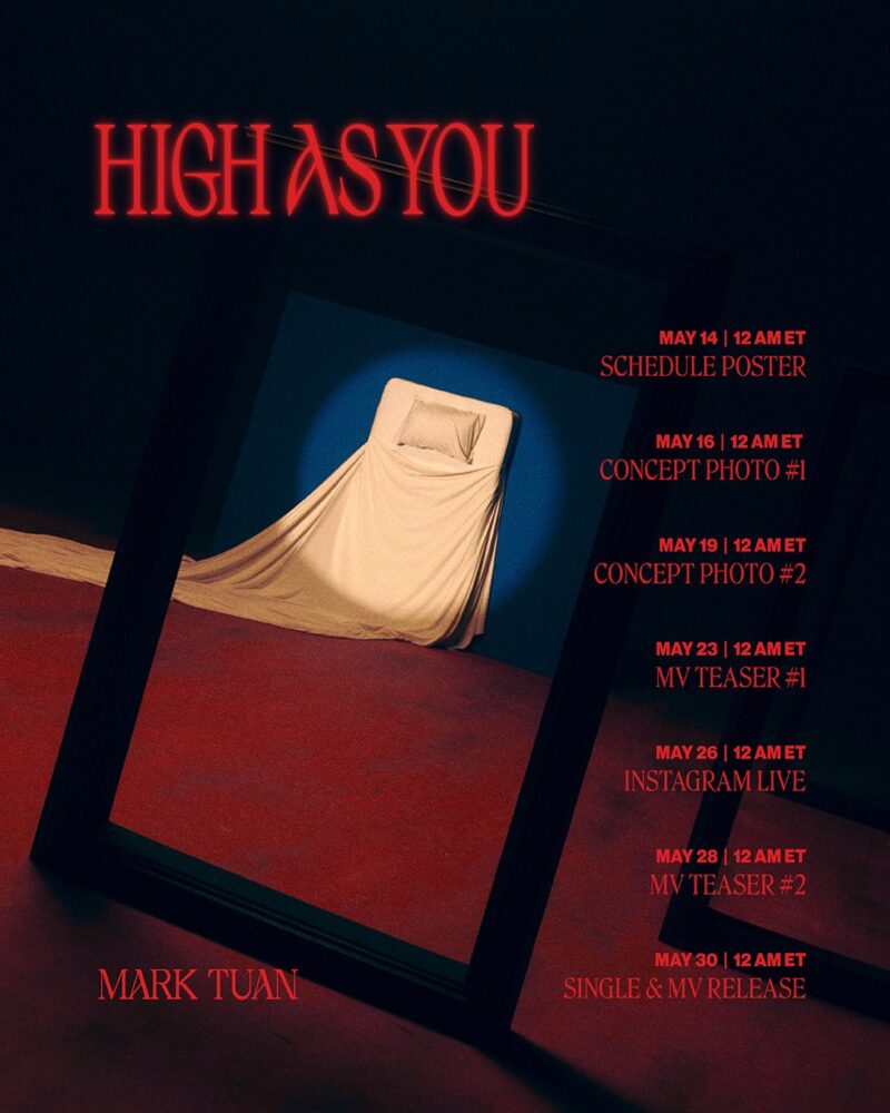 Mark Tuan ปล่อยซิงเกิลใหม่ “High As You”