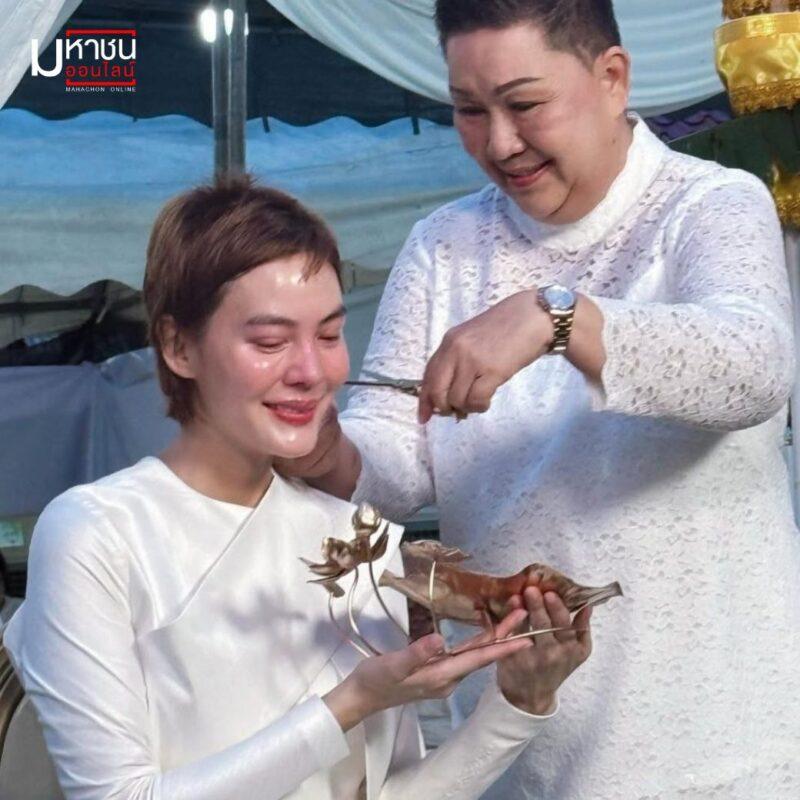 เจนี่ เทียนโพธิ์สุวรรณ์ บวชสามเณรี