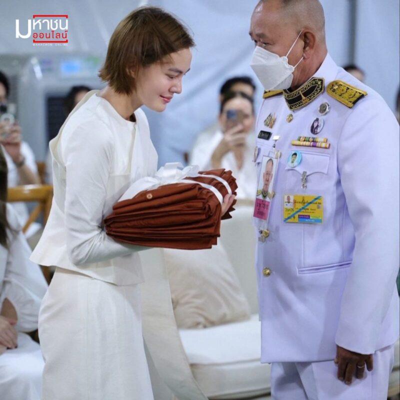 เจนี่ เทียนโพธิ์สุวรรณ์ บวชสามเณรี